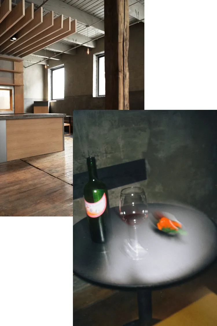 Photo of the restaurant space.